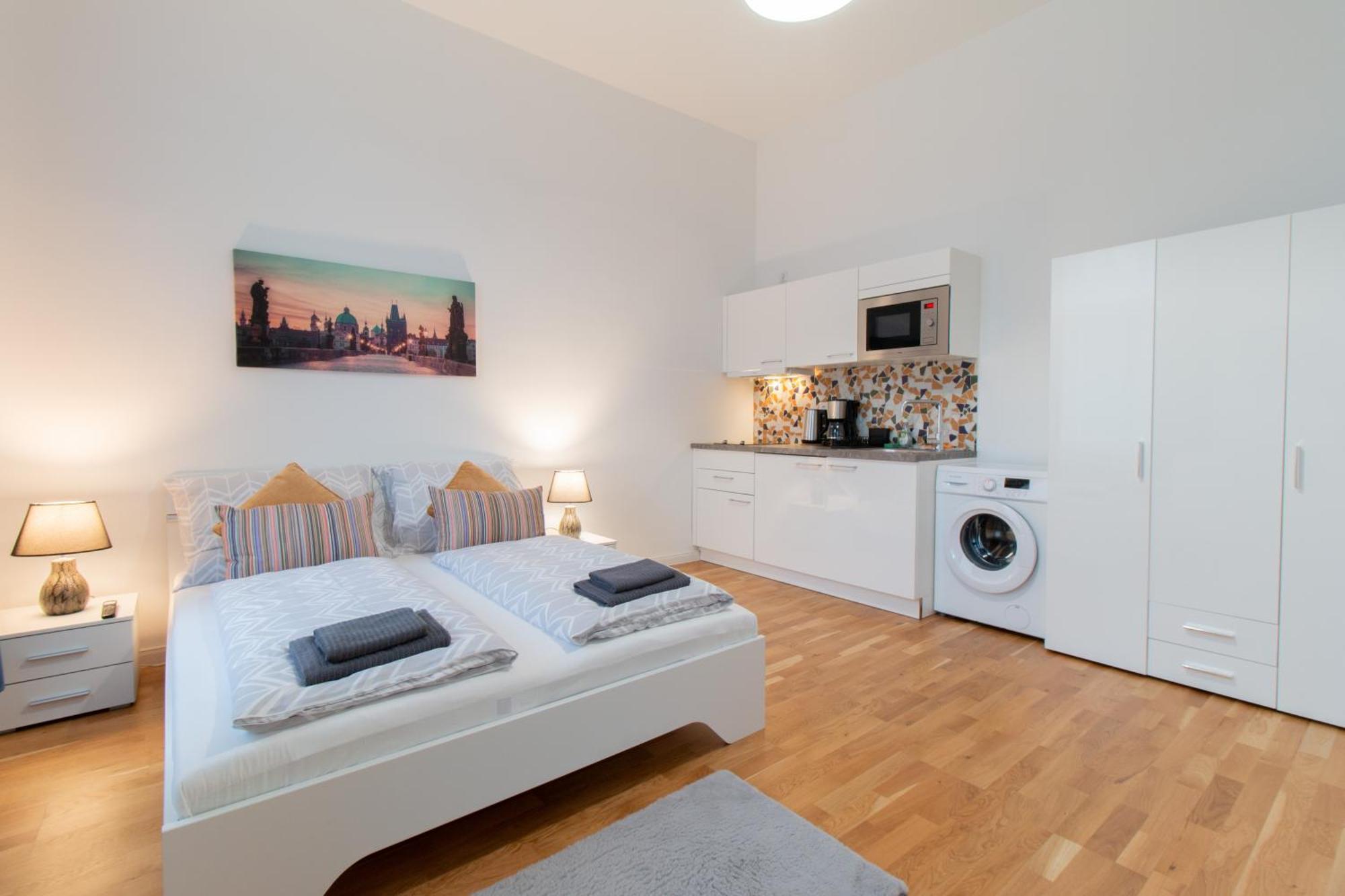 Washingtonova Cr Apartments ปราก ภายนอก รูปภาพ